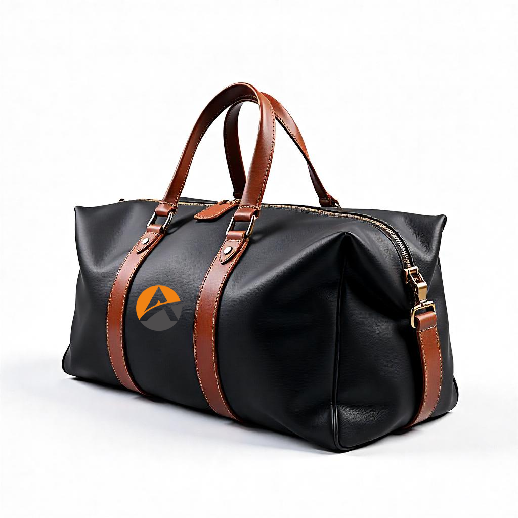 Pure Leather Stylish Travel Bag